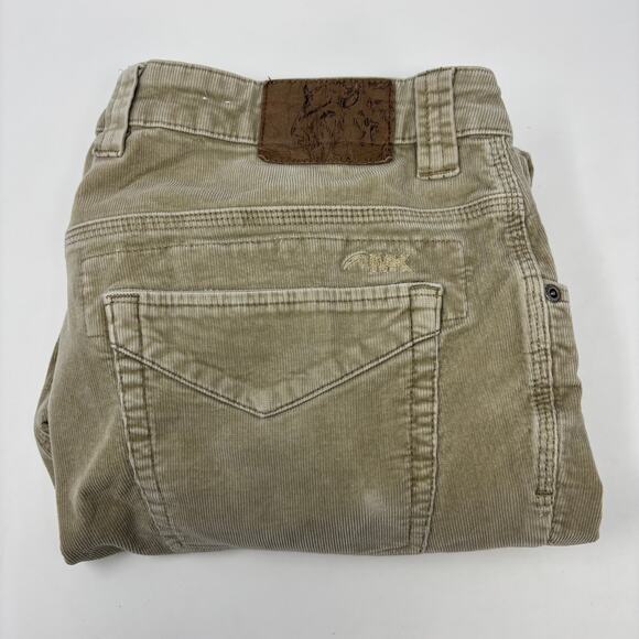 Mountain Khakis Mens 36x30 Beige 5 Pocket Corduroy Slim Tailored Fit Pants - Picture 1 of 8
